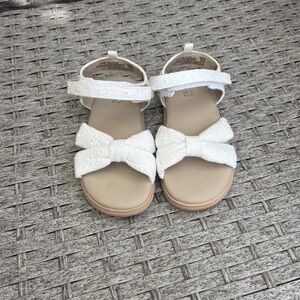 F&F Girls' White Sandals